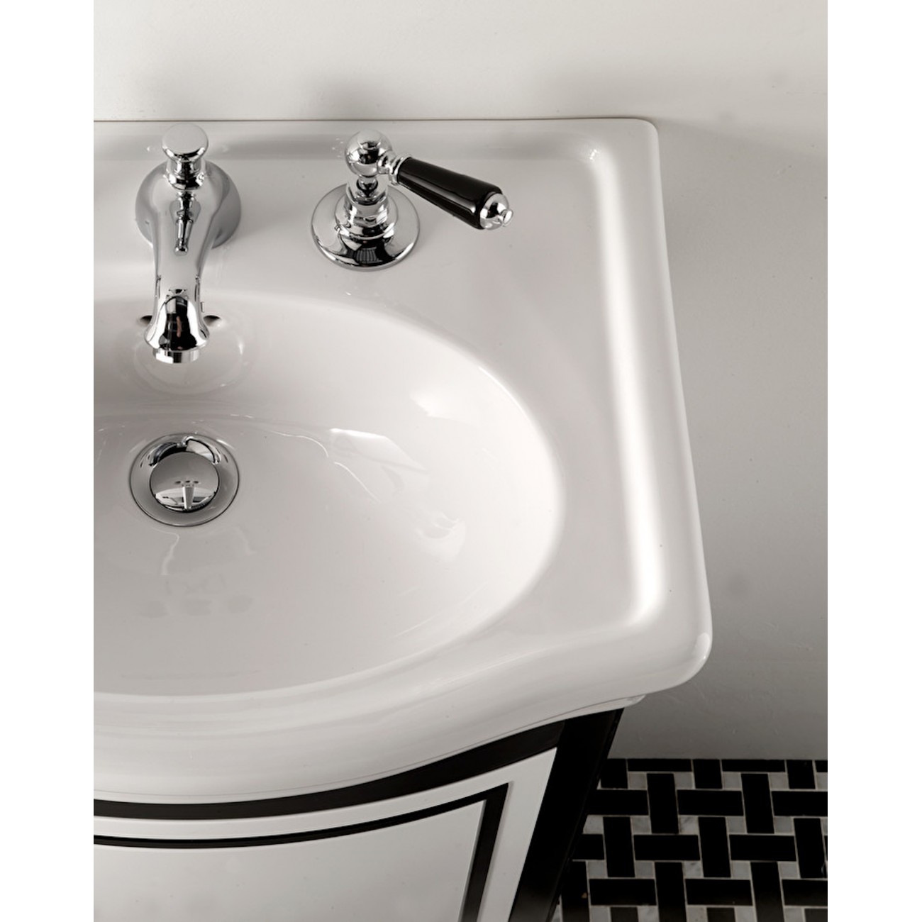 Devon&Devon Harry Junior, Mobile portalavabo in legno laccato per lavamano New Etoile