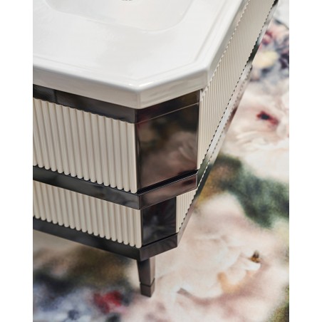 Devon&Devon Metropolitan Ceramic - Mobile toilet tray