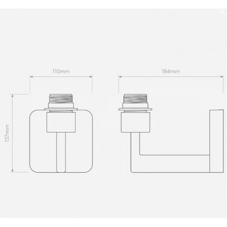 ASTRO Lighting - Beaumont Wall, lampada a muro.