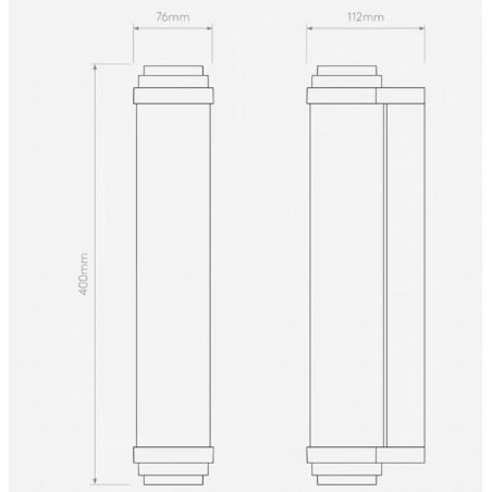 ASTRO Lighting - Burlington 400 DALI, Lampe de mur.