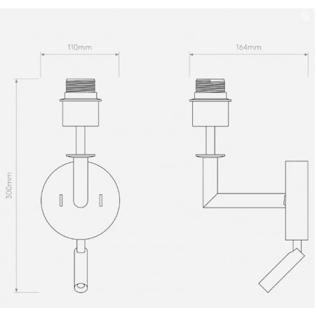 ASTRO Lighting - Club Reader, wall lamp.