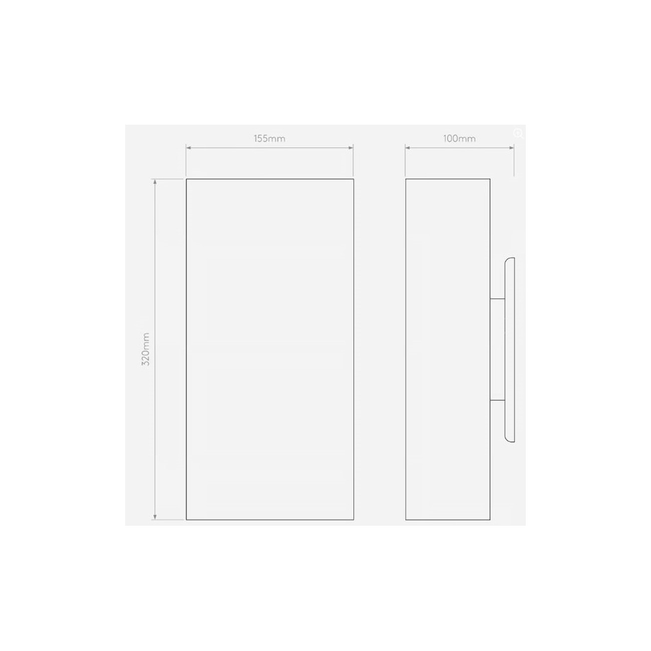 ASTRO Lighting - Comino 155, lampada a muro.