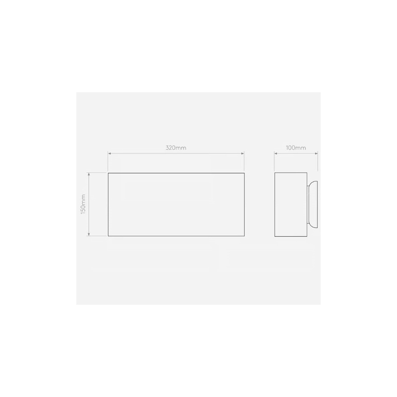 ASTRO Lighting - Comino 320, lampe de mur.