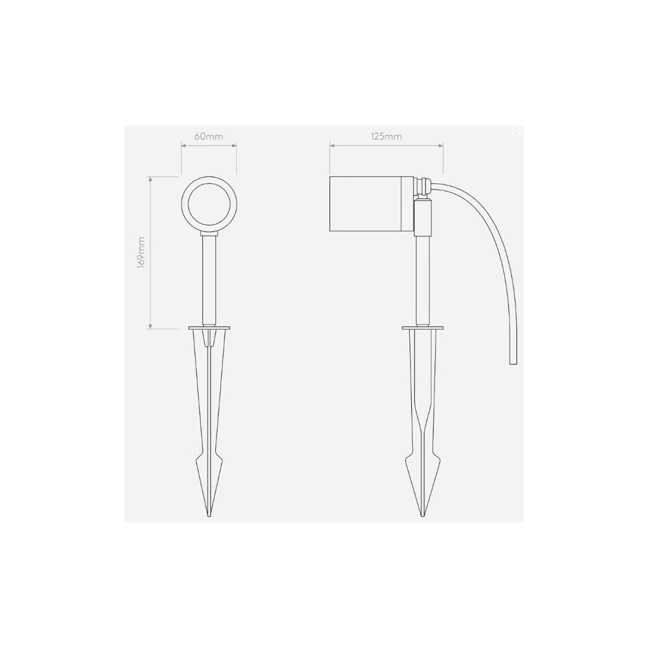ASTRO Lighting - Dartmouth Spike Spot, lampada a pavimento.