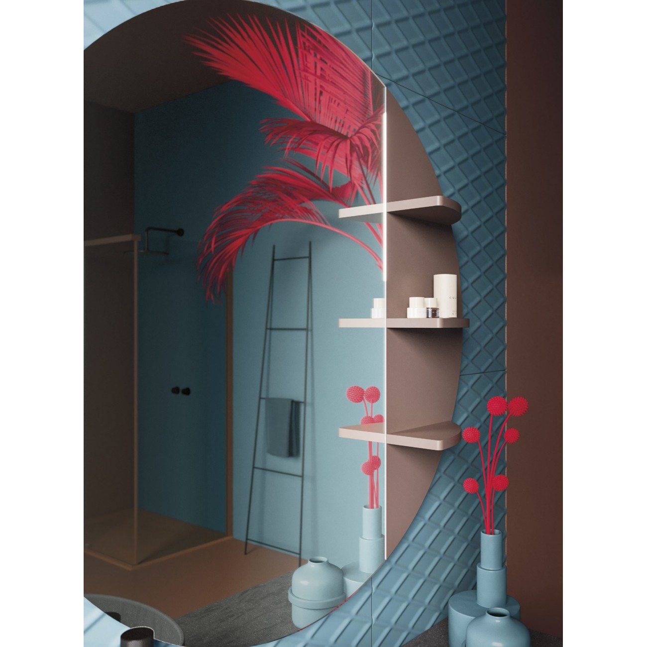 ARBI Miroir - GIOTTO (Sp.2,2/14,2 cm)