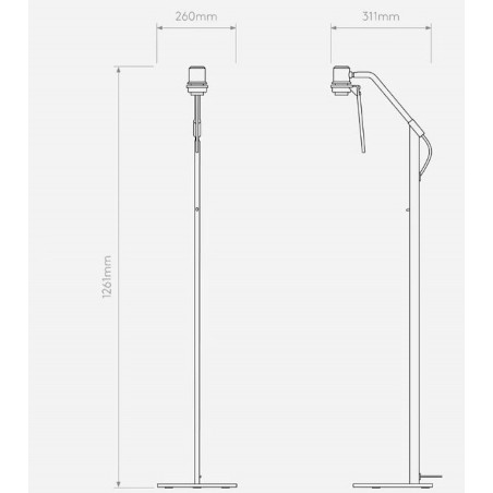 ASTRO Lighting - Edward Floor, lampe de sol.