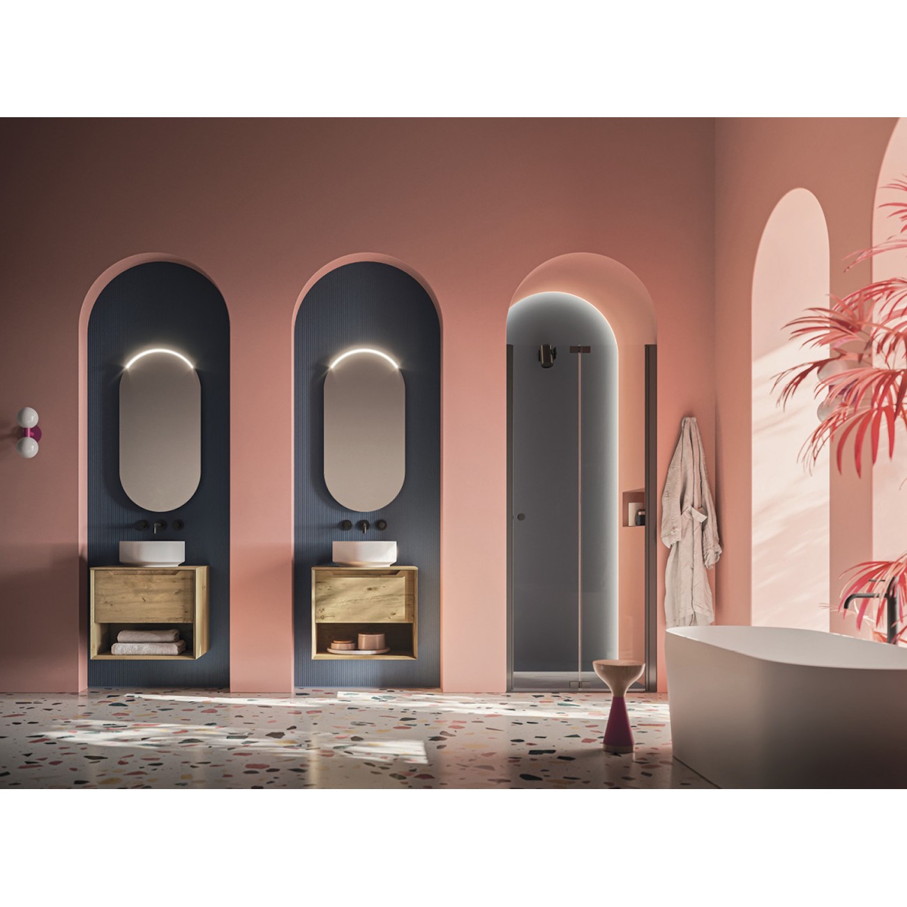 ARBI Lavabo en céramique - SMART 38