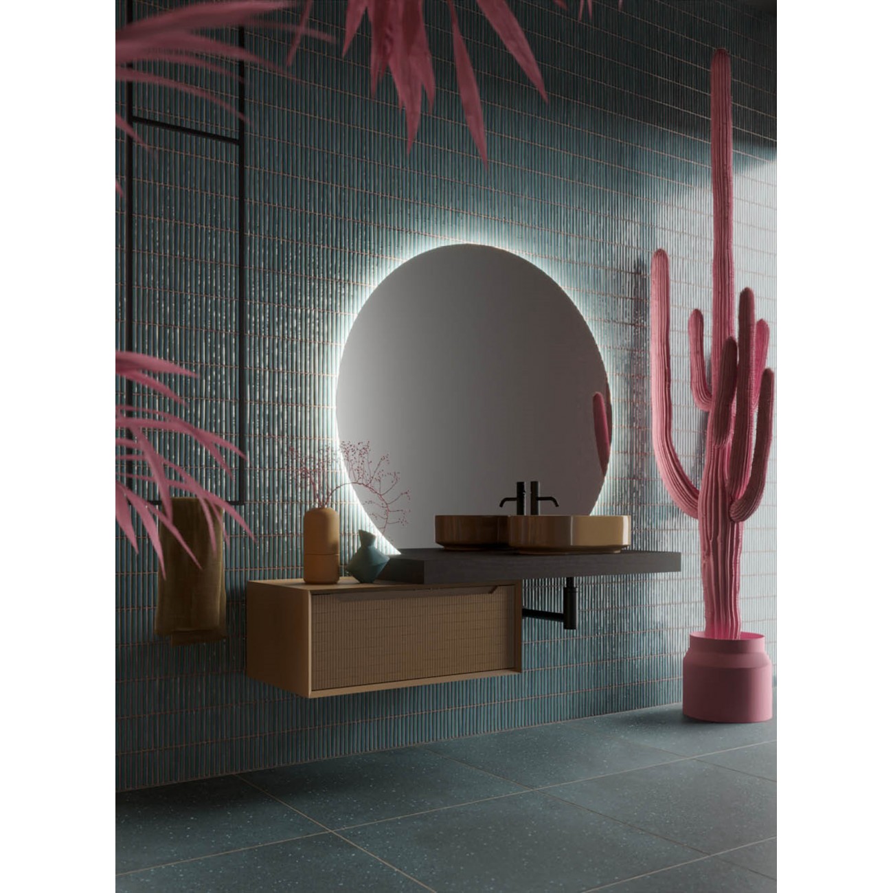 ARBI Lavabo appoggio in ceramica - SMART 54