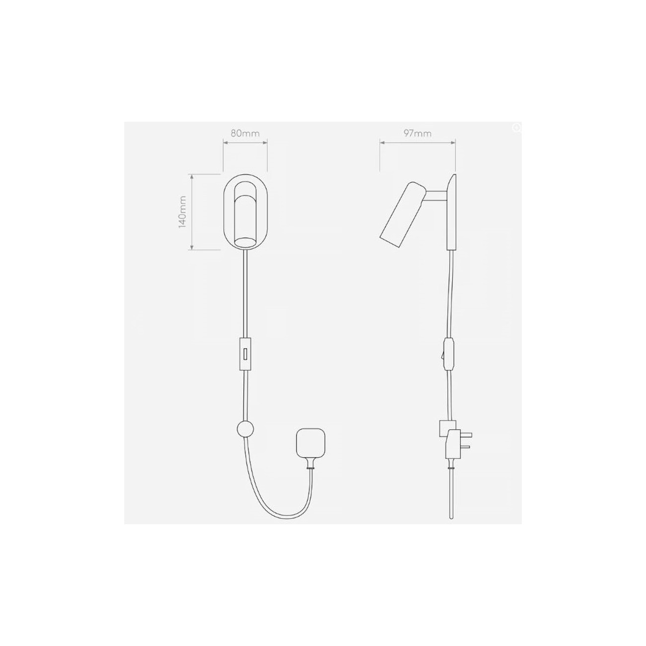 ASTRO Lighting - Gio,  Lampe de mur.