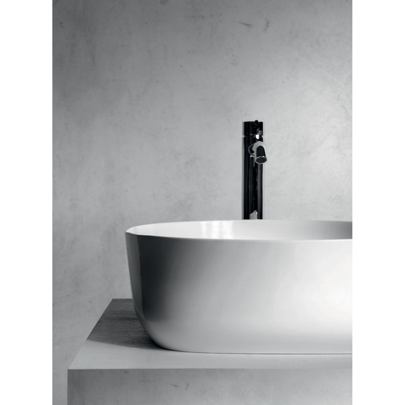 ARBI Ceramic mortar countertop basin - PANIER 56