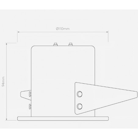 ASTRO Lighting - Kos Recessed, lampade a soffitto.