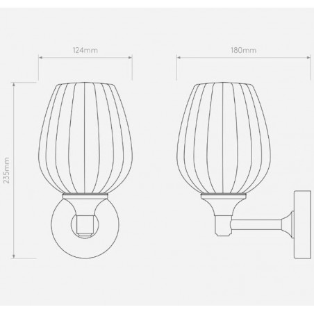 ASTRO Lighting - Liberty Wall, lampada da parete.