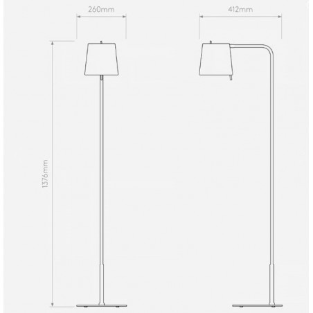 ASTRO Lighting - Mitsu Floor,  floor lamp.