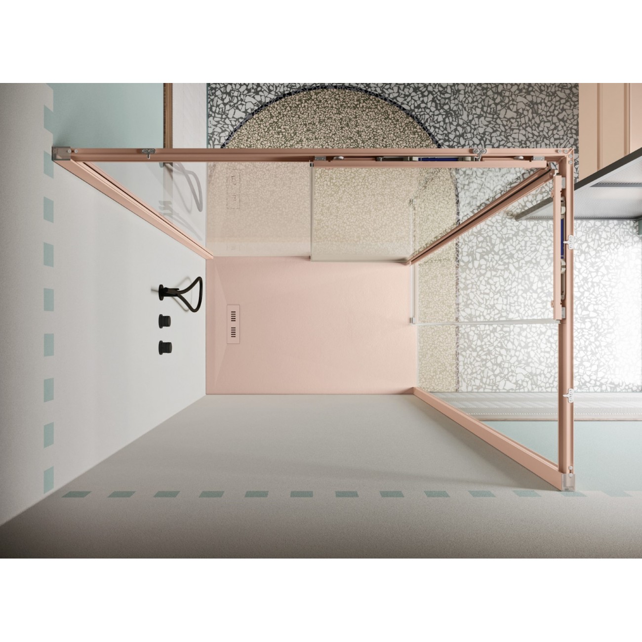 ARBI Tekorstone shower tray - SYNTHESIS