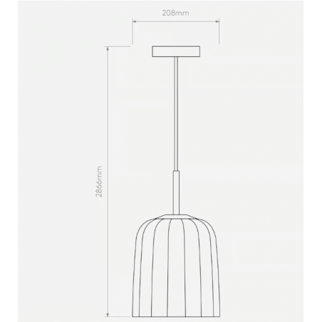 ASTRO Lighting - Veo Pendant 230, lampada a soffitto.