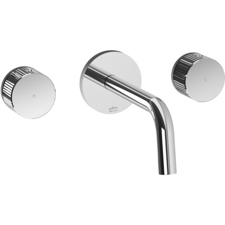 PAFFONI - Jo, Wall mounted sink mixer 3 holes