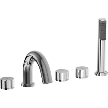 PAFFONI - Jo, Batteria bordo vasca con deviatore