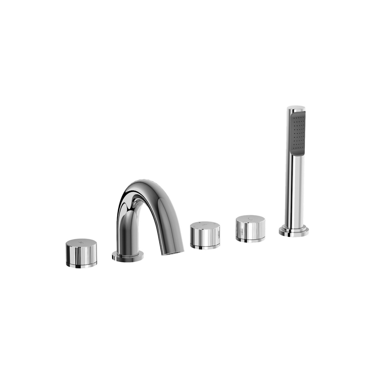 PAFFONI - Jo, Batteria bordo vasca con deviatore