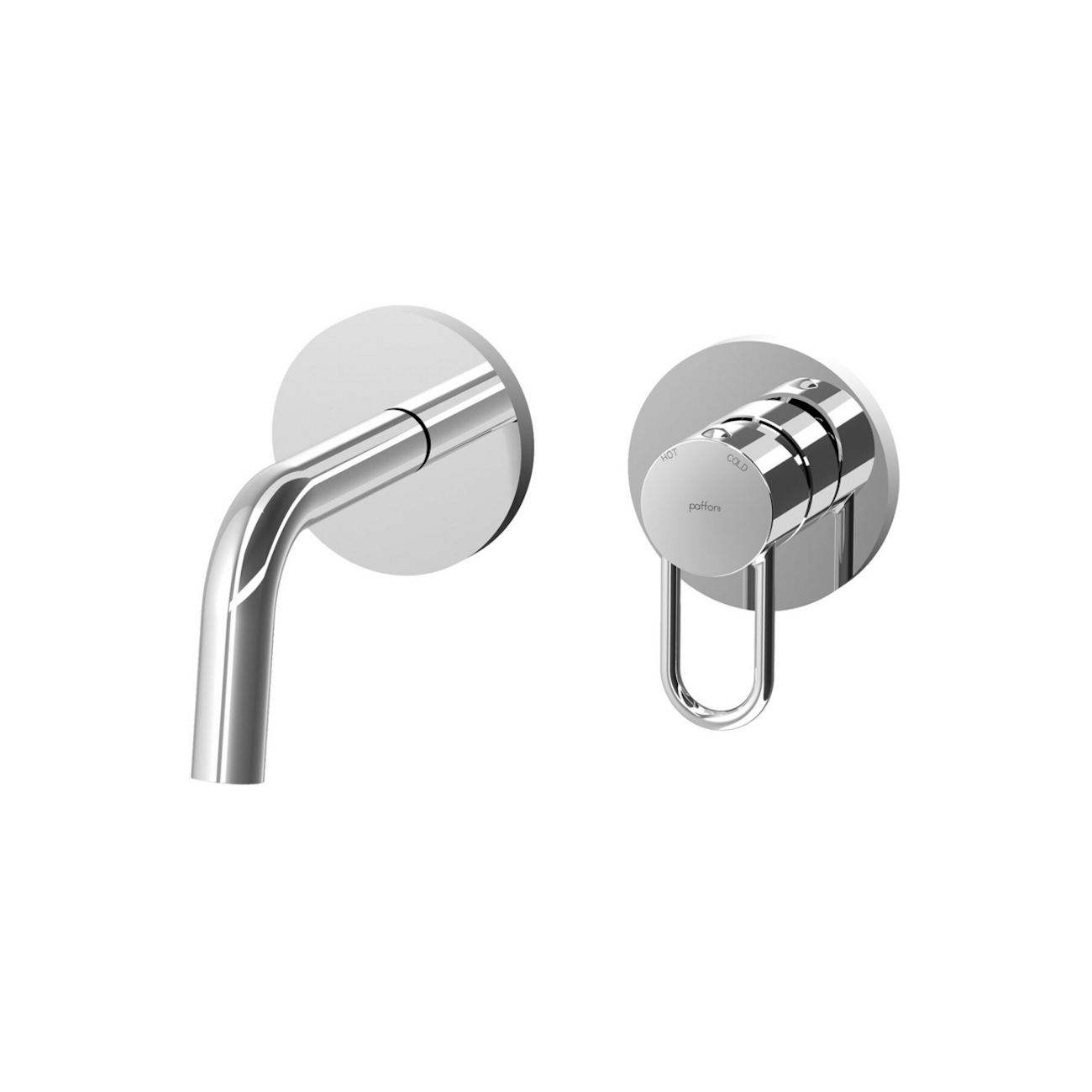 PAFFONI - Joker, Wall mounted basin mixer