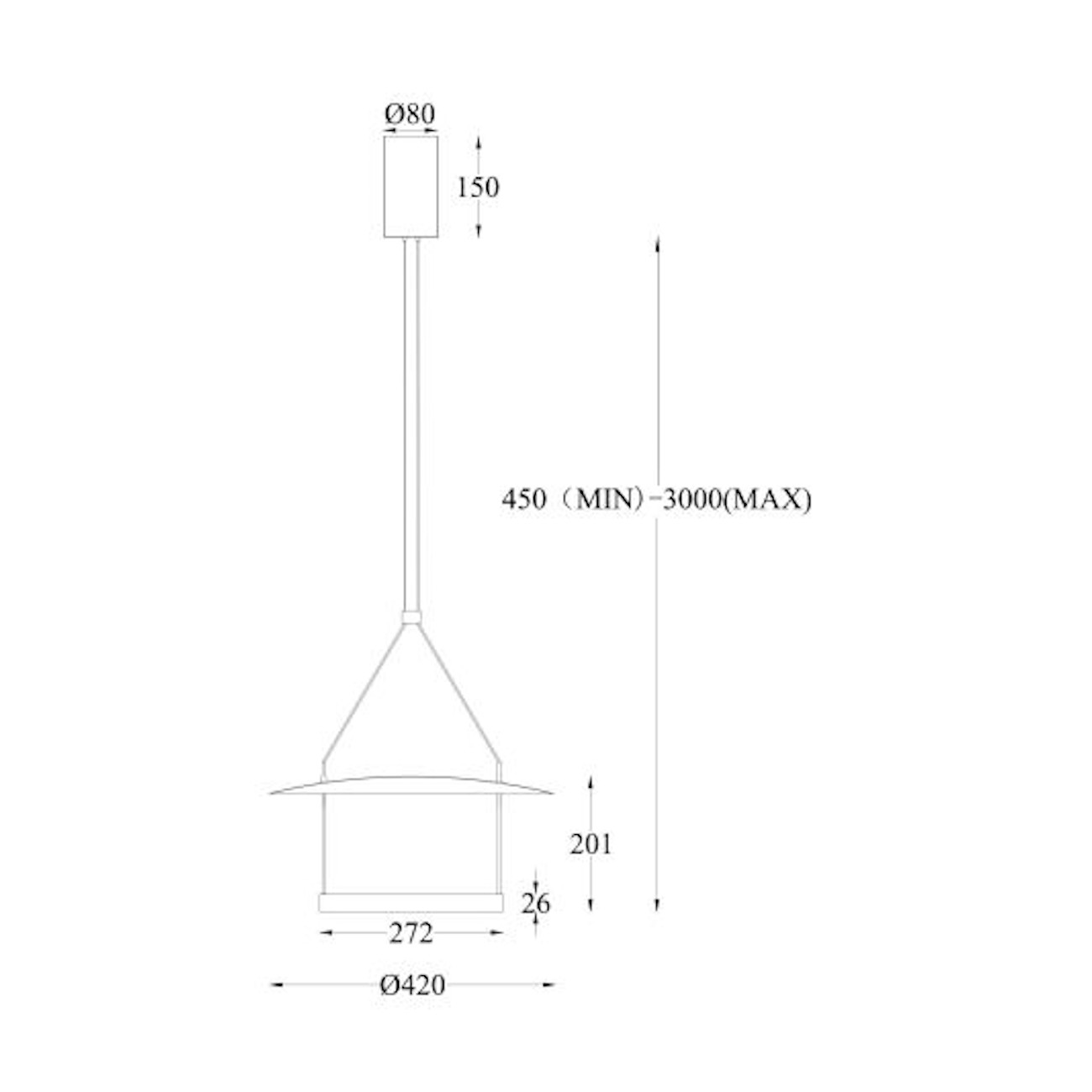 MAYTONI -  Ambience, Lampe à suspension