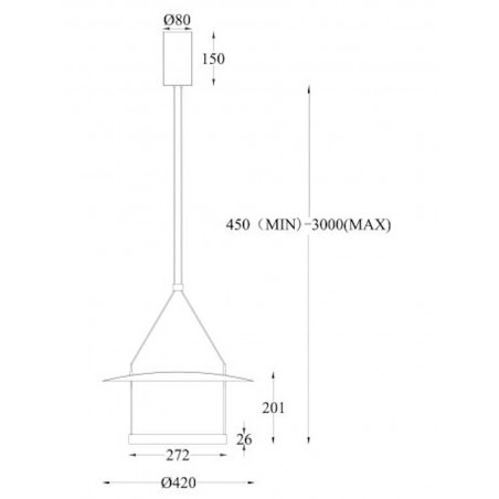 MAYTONI -  Ambience, Lampe à suspension