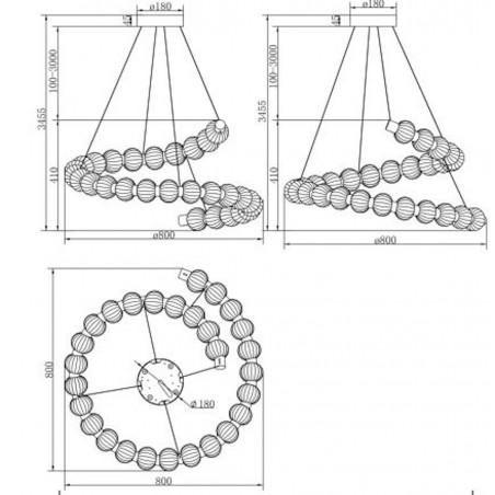 MAYTONI - Amulet, pendant lamp