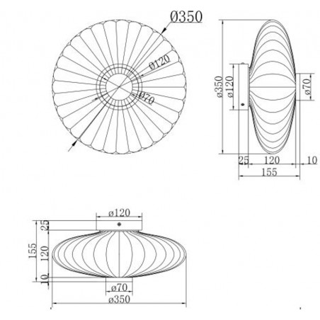 MAYTONI - Amulet, Wall lamp