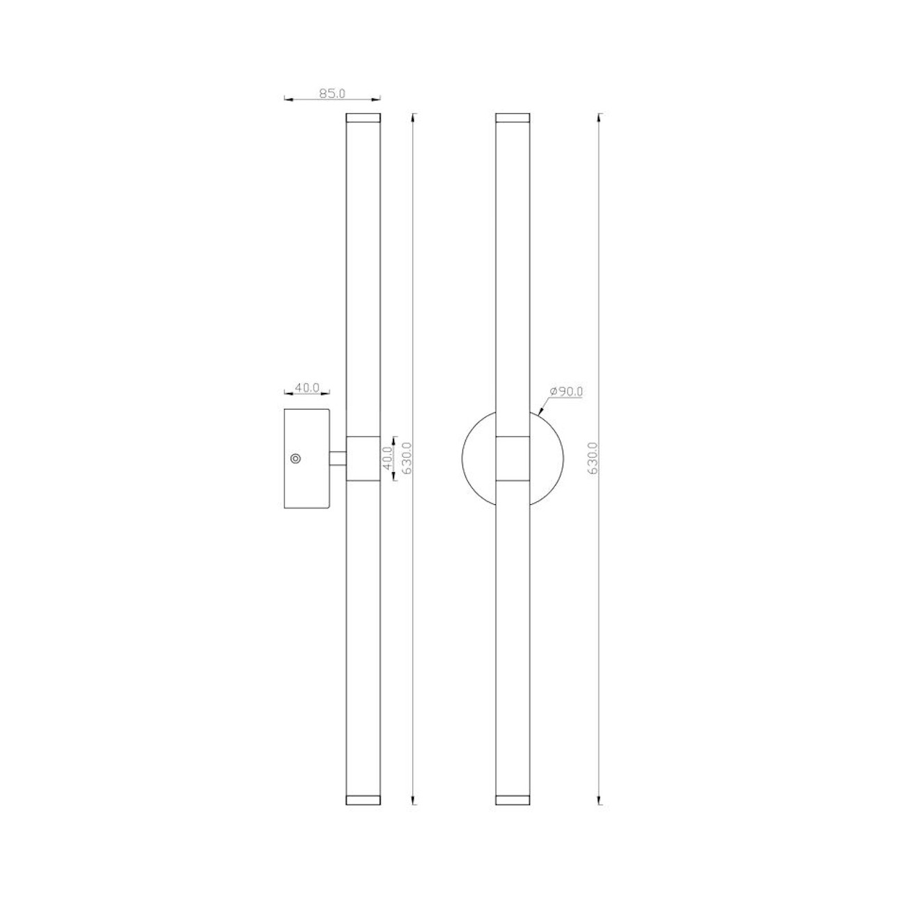 MAYTONI - Axis, Wall lamp