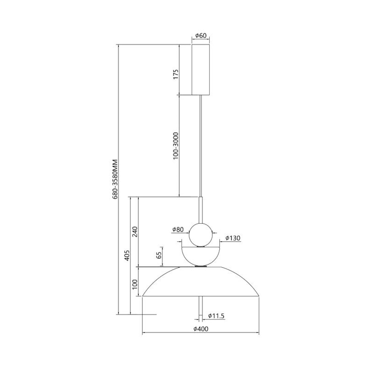 MAYTONI - Bangkok, pendant lamp