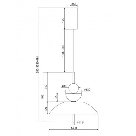 MAYTONI - Bangkok, pendant lamp