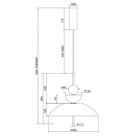 MAYTONI - Bangkok, Pendant lamp