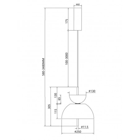 MAYTONI - Bangkok, Pendant lamp