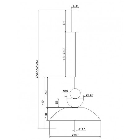 MAYTONI - Bangkok, Pendant lamp