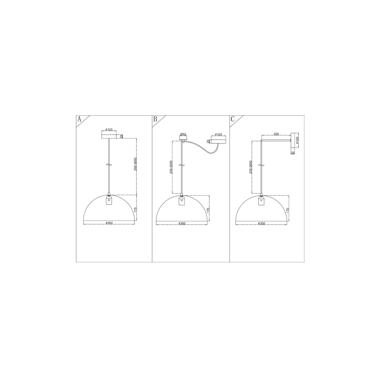 MAYTONI - Basic colors, Lampe à suspension