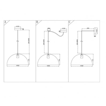 MAYTONI - Basic colors, Lampe à suspension