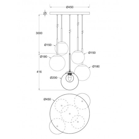 MAYTONI - Basic form, Pendant lamp