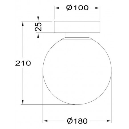 MAYTONI - Basic form, Lampe de mur
