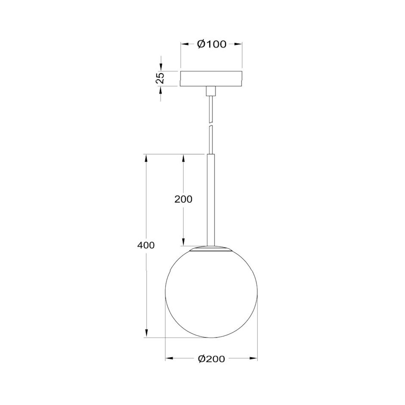MAYTONI - Basic form, Lampada a sospensione