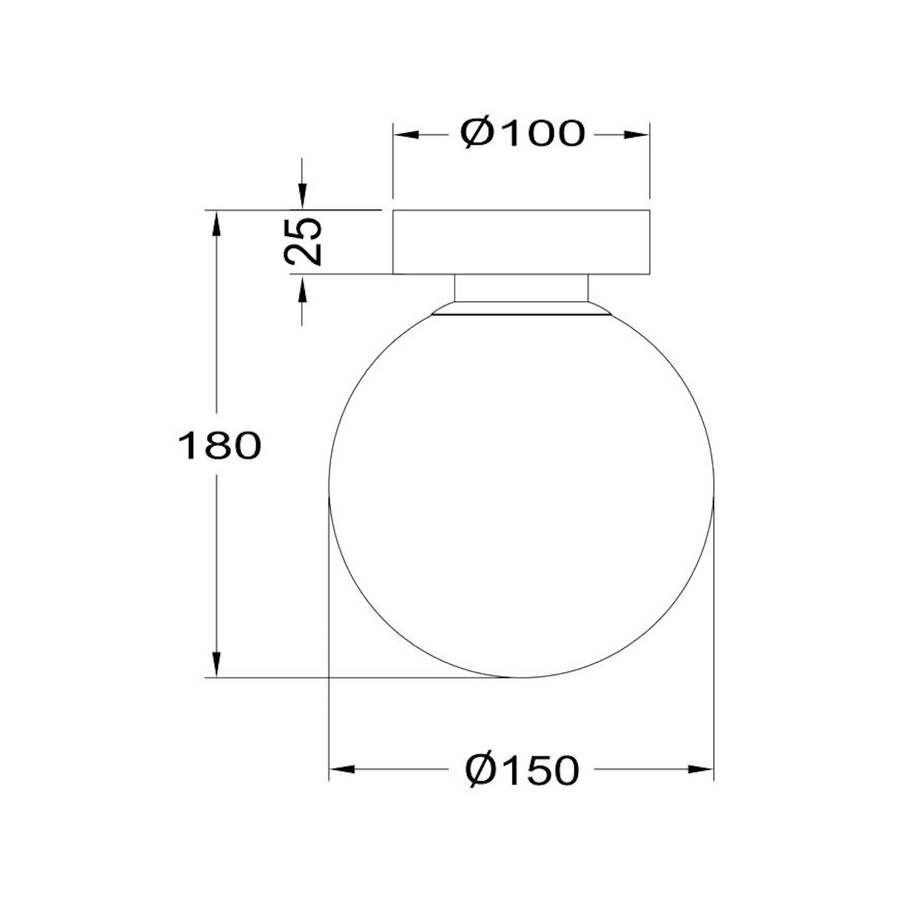 MAYTONI - Basic form, Lampada a muro