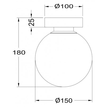 MAYTONI - Basic form, Lampada a muro