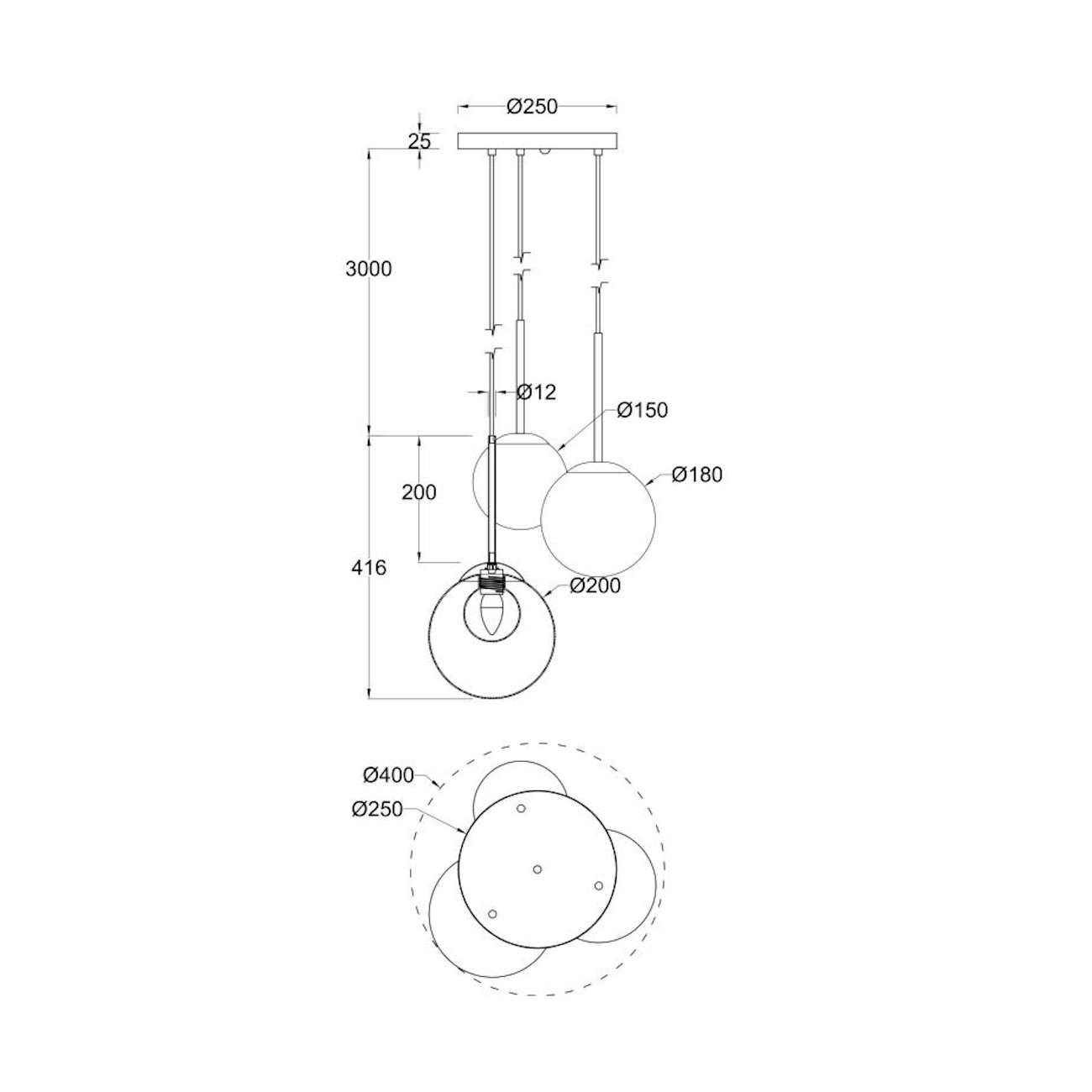 MAYTONI - Basic form, Pendant lamp