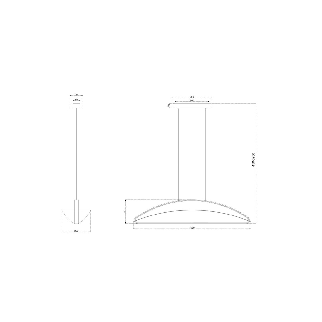 MAYTONI - Breeze, Pendant lamp