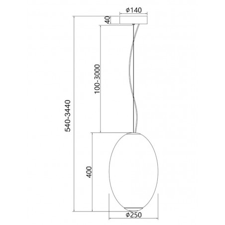MAYTONI - Bruma, Lampe à suspension