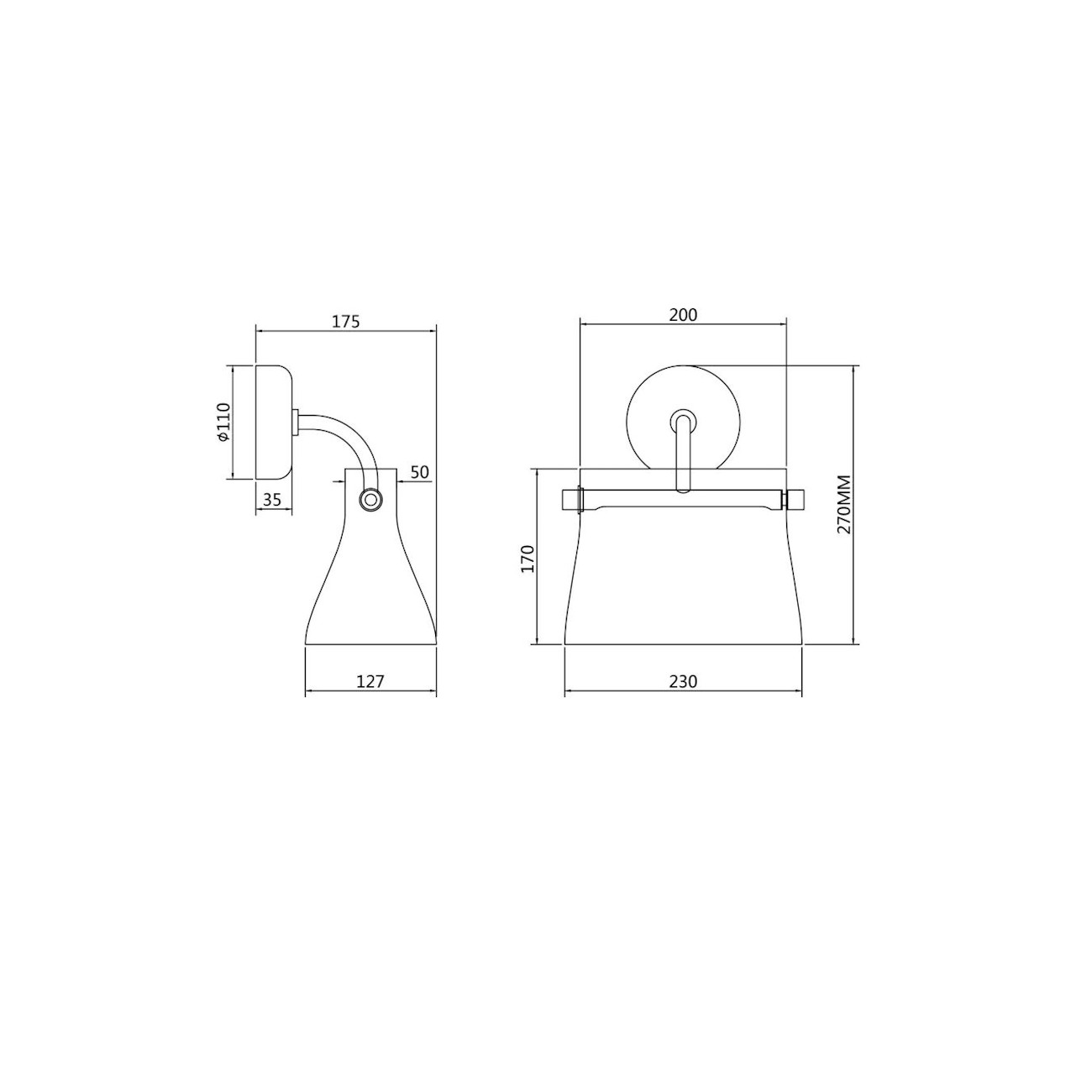 MAYTONI - Cabaret, Wall lamp