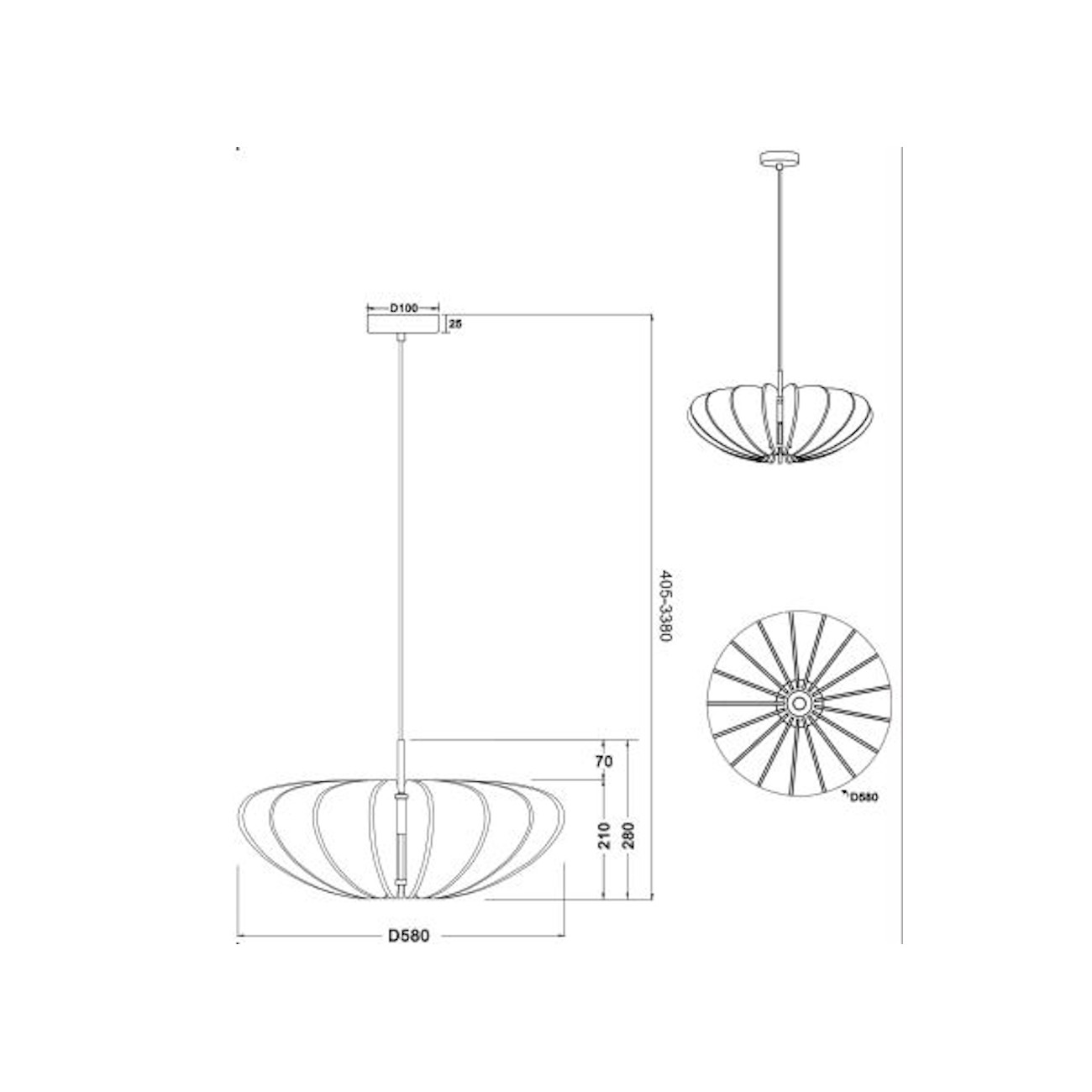 MAYTONI - Cambio, Pendant lamp