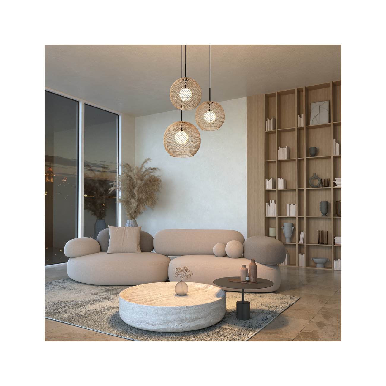 MAYTONI - CANE, Lampe à suspension