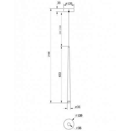 MAYTONI - Cascade, Pendant lamp