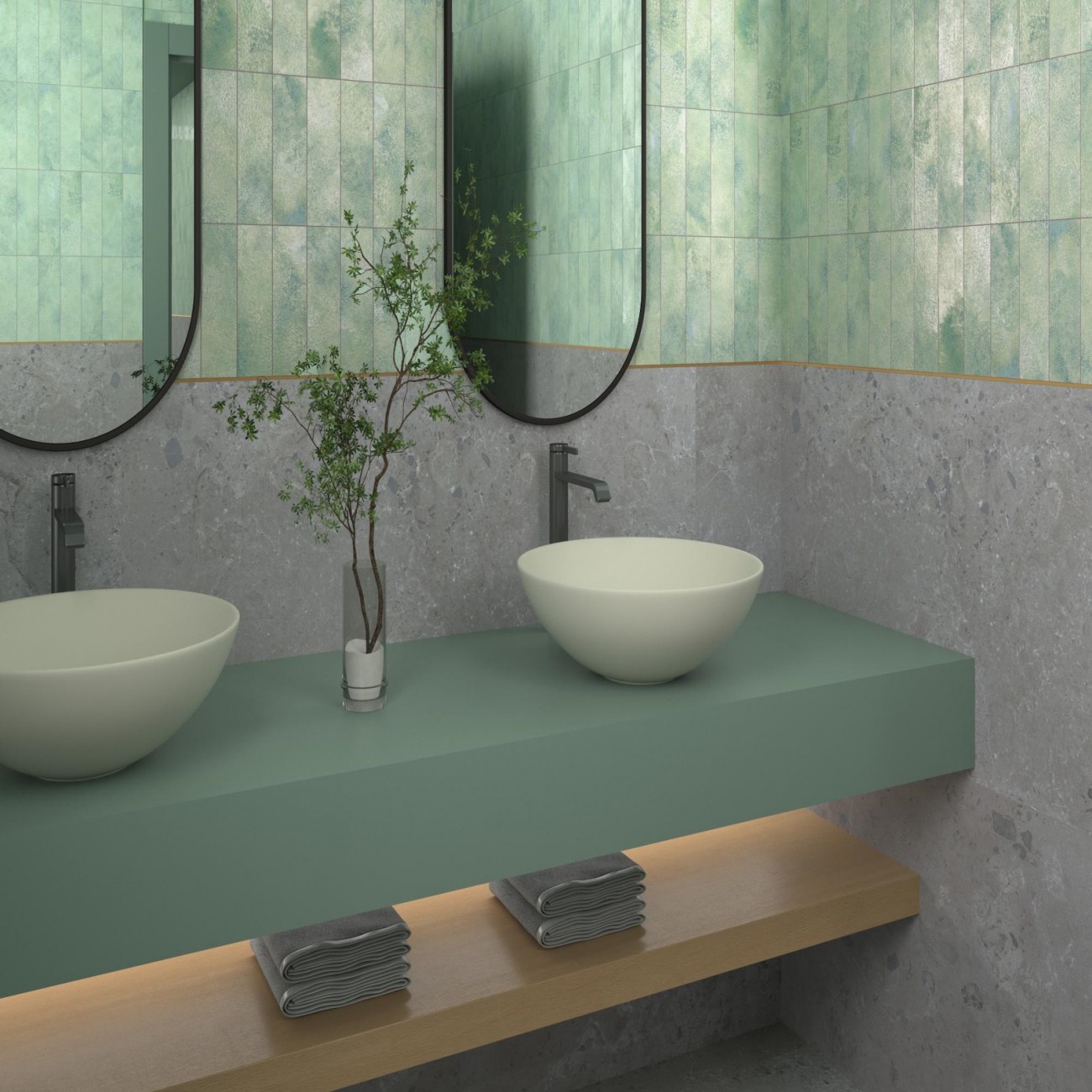 DUNE - Lavabo Shelter 40×40×15 cm