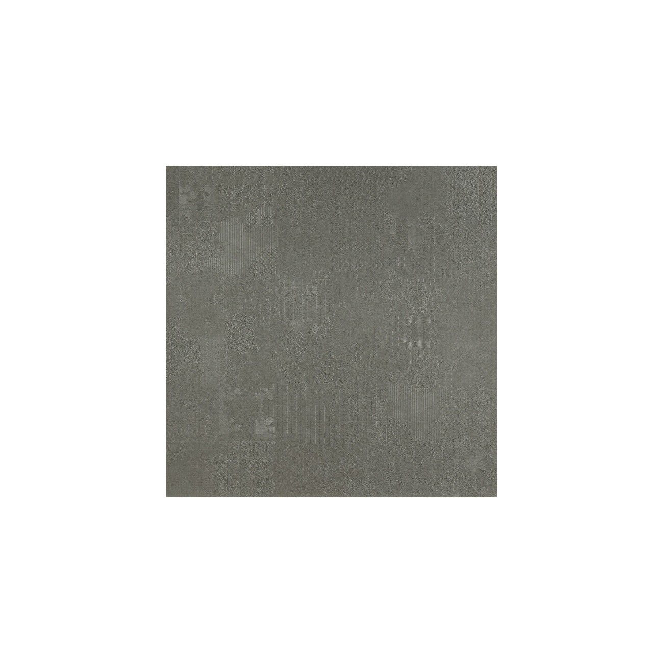 Mutina Dèchirer Esagona Decor Piombo