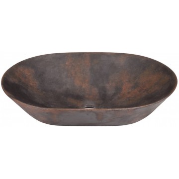 DUNE - Lavabo DIURNE OXIDE 59x42x14